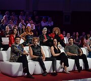 &bdquo;Muzikinės kaukės&ldquo; premjeros akimirka