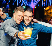 Vakarėlio klube &bdquo;Mojo Lounge&ldquo; akimirka