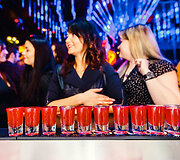 Vakarėlio klube &bdquo;Mojo Lounge&ldquo; akimirka