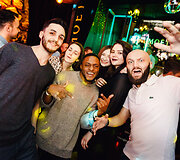 Vakarėlio klube &bdquo;Mojo Lounge&ldquo; akimirka