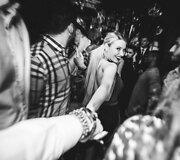 Vakarėlio klube &bdquo;Mojo Lounge&ldquo; akimirka