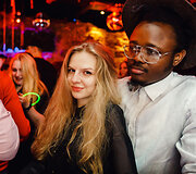 Vakarėlio klube &bdquo;Mojo Lounge&ldquo; akimirka
