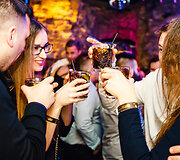 Vakarėlio klube &bdquo;Mojo Lounge&ldquo; akimirka