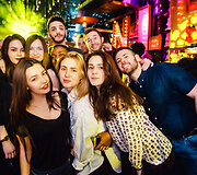 Vakarėlio klube &bdquo;Mojo Lounge&ldquo; akimirka