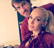 Oksana Pikul ir Simas Jasaitis