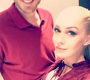 Oksana Pikul ir Simas Jasaitis