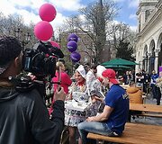 Akimirka i&scaron; eurovizinės kelionės Amsterdame
