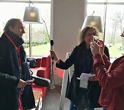 Akimirka i&scaron; eurovizinės kelionės Amsterdame