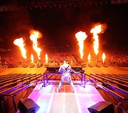 Koučelos festivalio akimirka