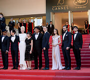 Trečiosios Kanų kino festivalio dienos akimirka