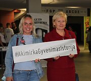 Gyčio Pa&scaron;kevičiaus koncerto akimirka