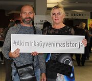 Gyčio Pa&scaron;kevičiaus koncerto akimirka