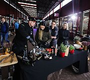 Grilio fiestos akimirka