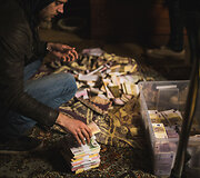 Filmo &bdquo;Trys milijonai eurų&ldquo; filmavimas