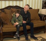 Darius Radkevičius su sūnumi