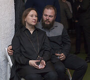 Filmų ciklo premjeros akimirka
