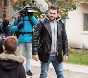 Socialinės reklamos prie&scaron; patyčias filmavimas