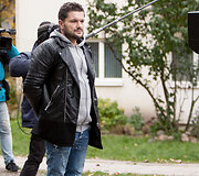 Socialinės reklamos prie&scaron; patyčias filmavimas