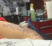 Iglės Bernotaitytės tatuiruotė