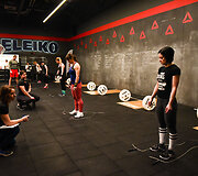 Sporto klubo gimtadienio akimirka