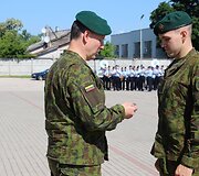 Juozo Vitkaus inžinerijos batalione &ndash; sužadėtuvės