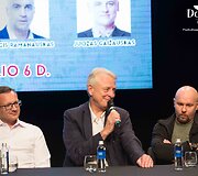 &bdquo;Domino&ldquo; teatro sezono pristatymo akimirka