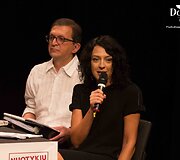 &bdquo;Domino&ldquo; teatro sezono pristatymo akimirka