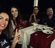 Katažinos ir Deivydo Zvonkų &scaron;eimos atostogų akimirka