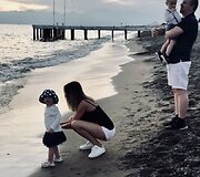 Katažinos ir Deivydo Zvonkų &scaron;eimos atostogų akimirka