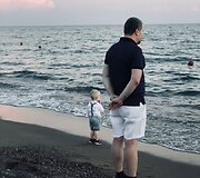 Katažinos ir Deivydo Zvonkų &scaron;eimos atostogų akimirka