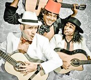 Ispanų trio &bdquo;Ol&eacute;!&ldquo; pasirodymo akimirka