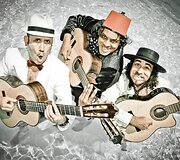 Ispanų trio &bdquo;Ol&eacute;!&ldquo; pasirodymo akimirka