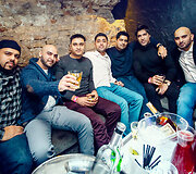 Vakarėlio sostinės &bdquo;Mojo Lounge&ldquo; klube akimirka