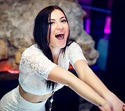 Vakarėlio sostinės &bdquo;Mojo Lounge&ldquo; klube akimirka