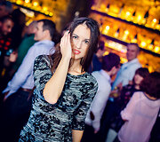 Vakarėlio sostinės &bdquo;Mojo Lounge&ldquo; klube akimirka