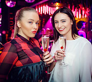 Vakarėlio sostinės &bdquo;Mojo Lounge&ldquo; klube akimirka