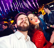 Vakarėlio sostinės &bdquo;Mojo Lounge&ldquo; klube akimirka
