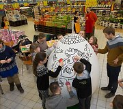 &bdquo;Maisto banko&ldquo; renginio akimirka