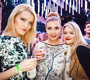 Vakarėlio klube &bdquo;Mojo Lounge&ldquo; akimirka