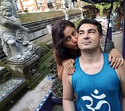 Radvilo Bubelio ir Marianos Pautos Arevalo medaus mėnesio akimirka