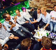 Vakarėlio klube &bdquo;Mojo Lounge&ldquo; akimirka