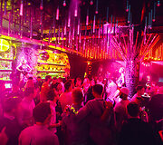 Vakarėlio klube &bdquo;Mojo Lounge&ldquo; akimirka