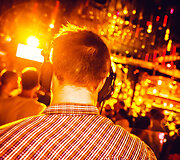 Vakarėlio klube &bdquo;Mojo Lounge&ldquo; akimirka