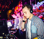 Vakarėlio klube &bdquo;Mojo Lounge&ldquo; akimirka