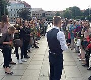 Gintaro Pociūno ir Brigitos Vanagaitės sužadėtuvės