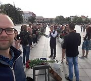 Gintaro Pociūno ir Brigitos Vanagaitės sužadėtuvės