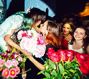 Elvyros Monginienės gimtadienio klube &bdquo;Mojo Lounge&ldquo; akimirka