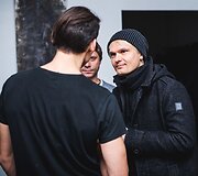&bdquo;Solo Ansamblio&ldquo; klipo &bdquo;Moteris&ldquo; pristatymo akimirka