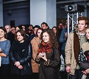 &bdquo;Solo Ansamblio&ldquo; klipo &bdquo;Moteris&ldquo; pristatymo akimirka
