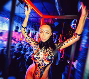 Vakarėlio akimirka klube &bdquo;Mojo Lounge&ldquo;